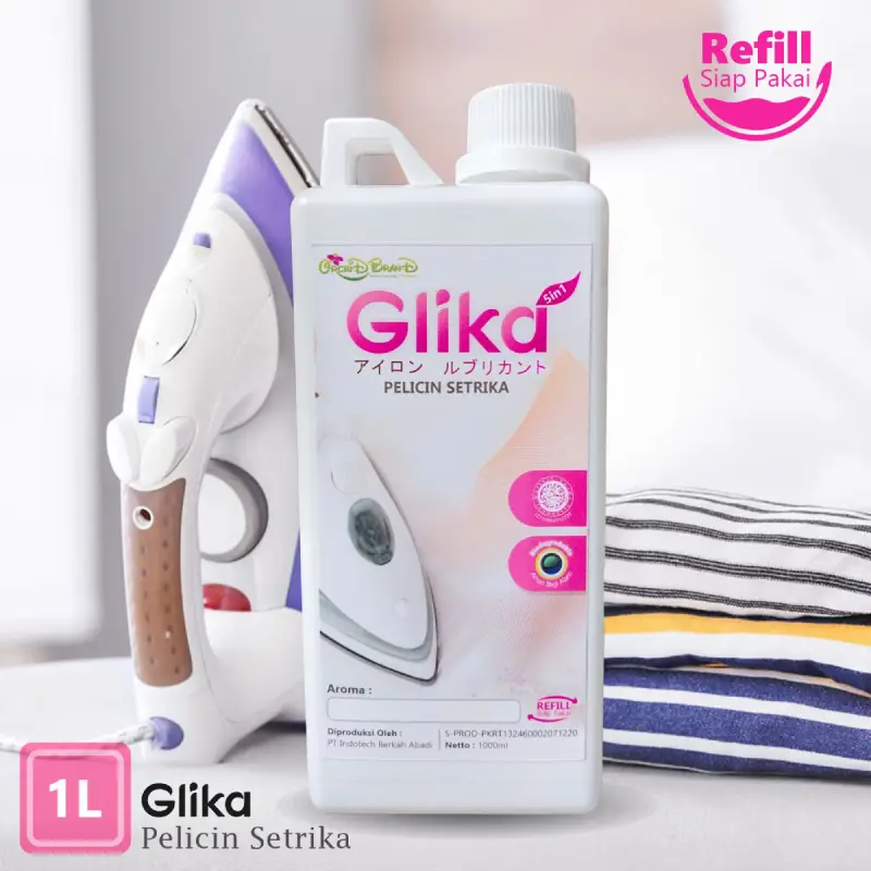 pelicin setrika glika 1 liter